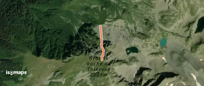 Grande Roche de Thiervoz - Couloir N