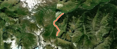 Hourquette des Aiguillettes - Versant NW