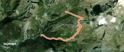 Sommet du Louprama - Traversée  S >> N