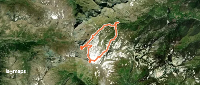 Circuit Miserin → Bantse par le Bec Cotasse et la Pointe du Lac Gelé
