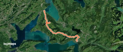 Rigi Kulm - traversée intégrale de la chaine du Rigi, du Lac de Zug au Lac d'Uri