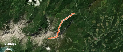 Kocbekov dom na Korošici - depuis Robanov kot