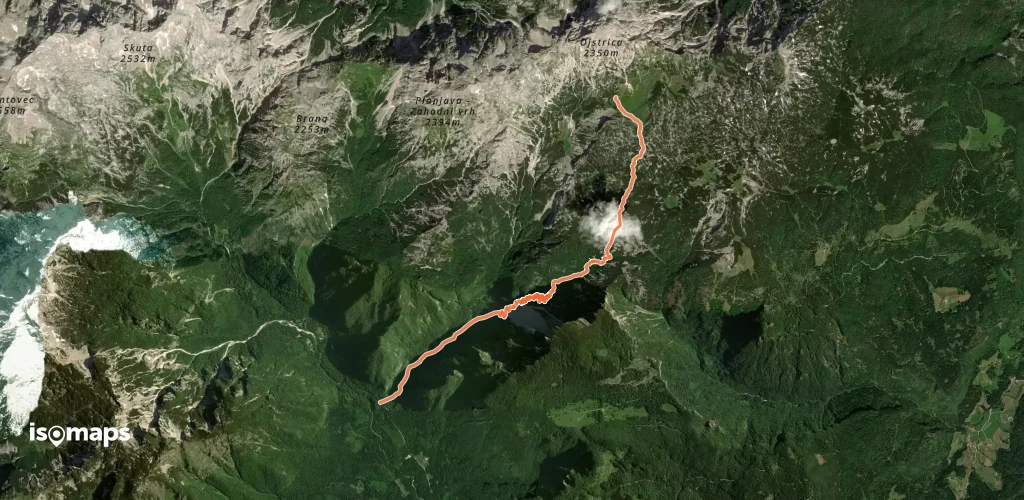 Kocbekov dom na Korošici - depuis Kamniška Bistrica - Pred Belo