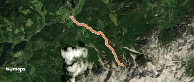 Češka koča - depuis Jezersko (bourg) - Makekova Kočna
