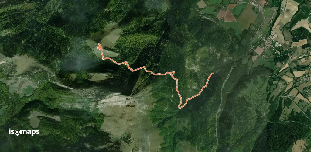 Tête de Querellaire - Depuis Saint-Maurice-en-Trièves