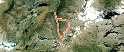 Circuit des lacs par le refuge V. Emanuele et le vallon de Seyvaz