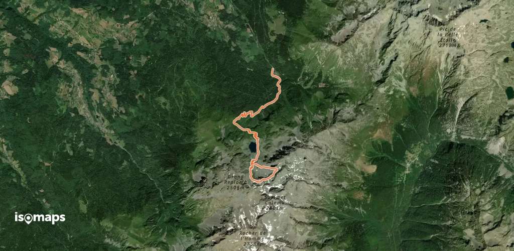 Pointe Centrale N du Ferrouillet - Les Amis du Ferrouillet