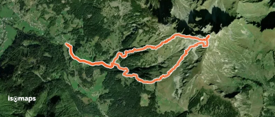 Mont de Grange - depuis La Ravine, par le Plenay