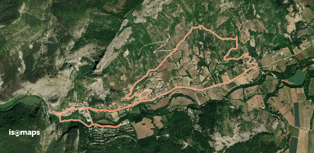 Camping des Princes d'Orange - Balade VTT autour d'Orpierre