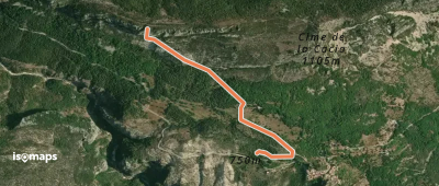 Barre des Molières - Roche Surfing  (secteur Miky)