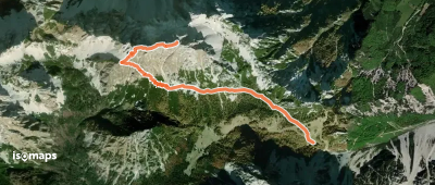 Vrtača / Wertatscha - Voie normale depuis Ljubelj