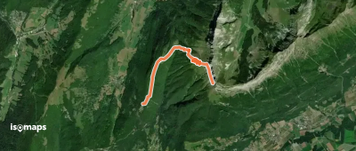 Dent d'Arclusaz - La pas trop directe du gros pilier
