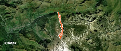 Pic d'Astazou - Versant NE par le lac Dets Coubous