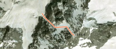 Pic N du Says - Couloir NW