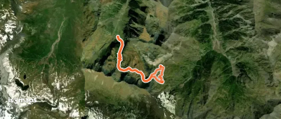 Lac de Héchempy - Depuis Tunnel de Bielsa entée N