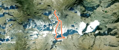 Piz Vadret - Traversée arête E → arête NW