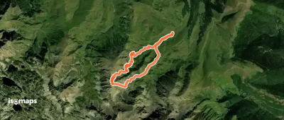 Pic de Las Lourides (Pic Sans Nom) - Couloir E