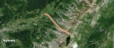 Combe de Bella Cha, Point 2390 m - Col minimal