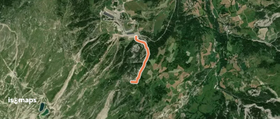 SuperDévoluy : via souterrata de la Tune