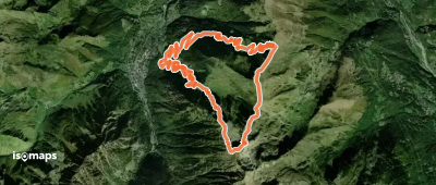 Plateau de Peyre Haute - Par le couloir du Lisey