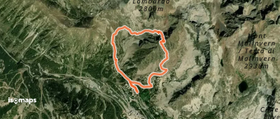 Serrière de la Lombarde - Couloir N central