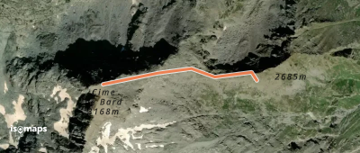 Cime du Bard - Crête E