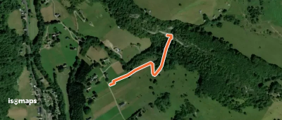 La Laurence - Rocher du Cailhet - L'éperon de la cascade