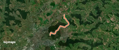 Târgu Mureș (Platoul Cornești) - Dealul Nou - Sângeorgiu de Mureș