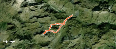 Pic de Lourdes - Couloir NE de la Brèche  W