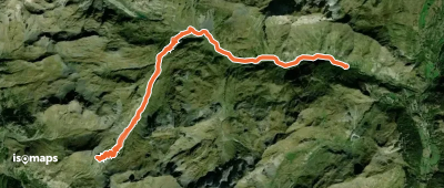 Pic Crabère -  Antécime S - Par la vallée de la Canau