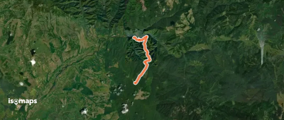 Răstolița - Vârful Listeș - Poiana Borta - Valea Iod - Valea Rusu - Poiana Rusu
