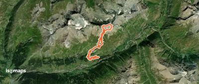 Pointe SW du Châtelard - Couloir S
