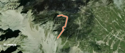 La Rebarme - Couloir SW