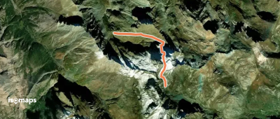 Passo Luisas - Traversée N → S