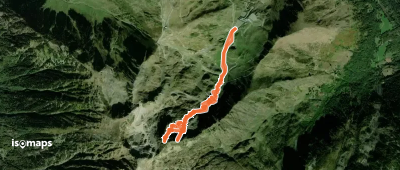 Pic d'Aulian Oriental - Couloir NE de gauche