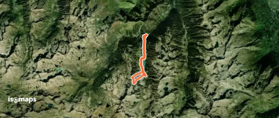 Pic des Counillères - Crête des Counillères depuis le lac de Gaube