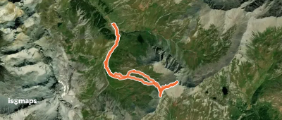Petit Rochebrune - Par les Fonts de Cervières