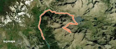 Pico Sancha Collons - Pic Musales en boucle depuis le lac de Sarra
