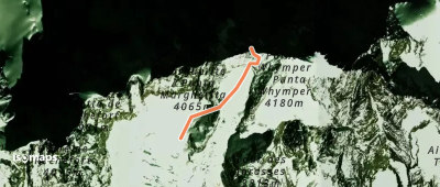 Grandes Jorasses - Pointe Croz - Face S