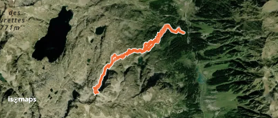 Piques de l'Arriougrand - Par la centrale de Migouelou