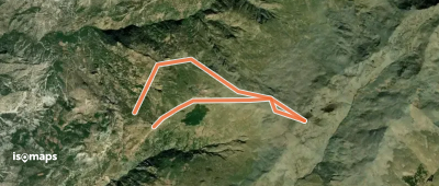 Pico Caballo (Cerro del caballo) - Cerro del Caballo par le Lomo de los Tres Mojones
