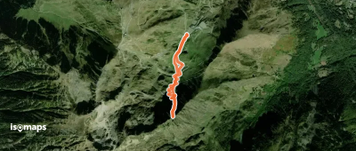Soum d'Eres Blanques - Couloir du KL