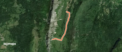 Roc des Bœufs - Paroi du Masque - Délirium - Partie basse