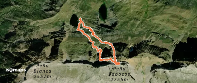 Peña Sabocos - Corredor N (Paso del Escalar)