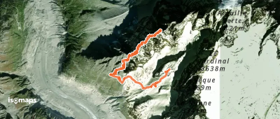 Pointe Michelle-Micheline - Arête des Flammes de Pierre