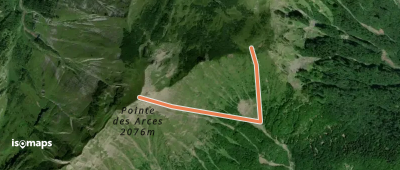 Pointe des Arces - Face E