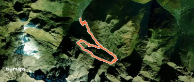Lac Vert, Boucle par l'Est
