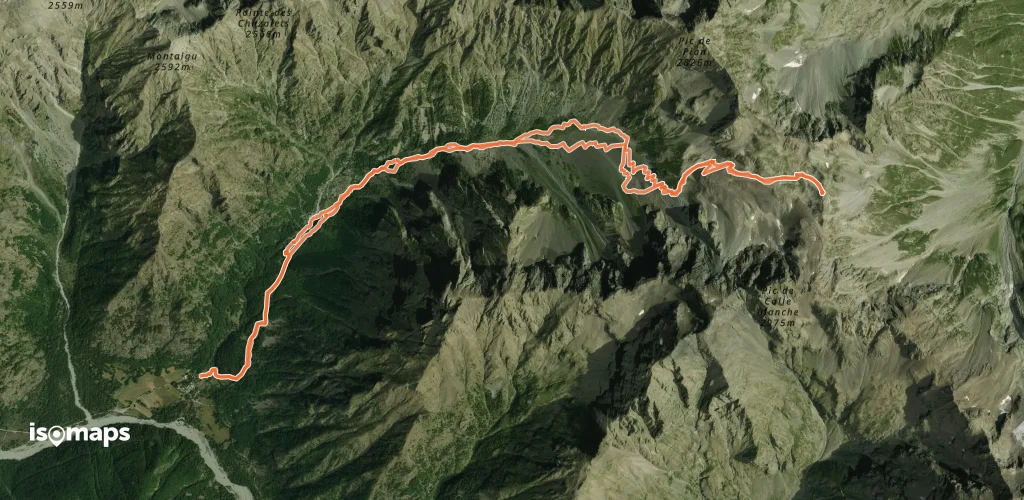 Col de Font Froide - Versant W