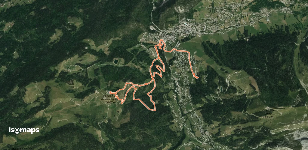 Pointe de Beauregard - depuis La Clusaz, par le Bachal