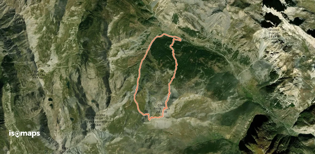 Cime de la Lose - Boucle SW > NE